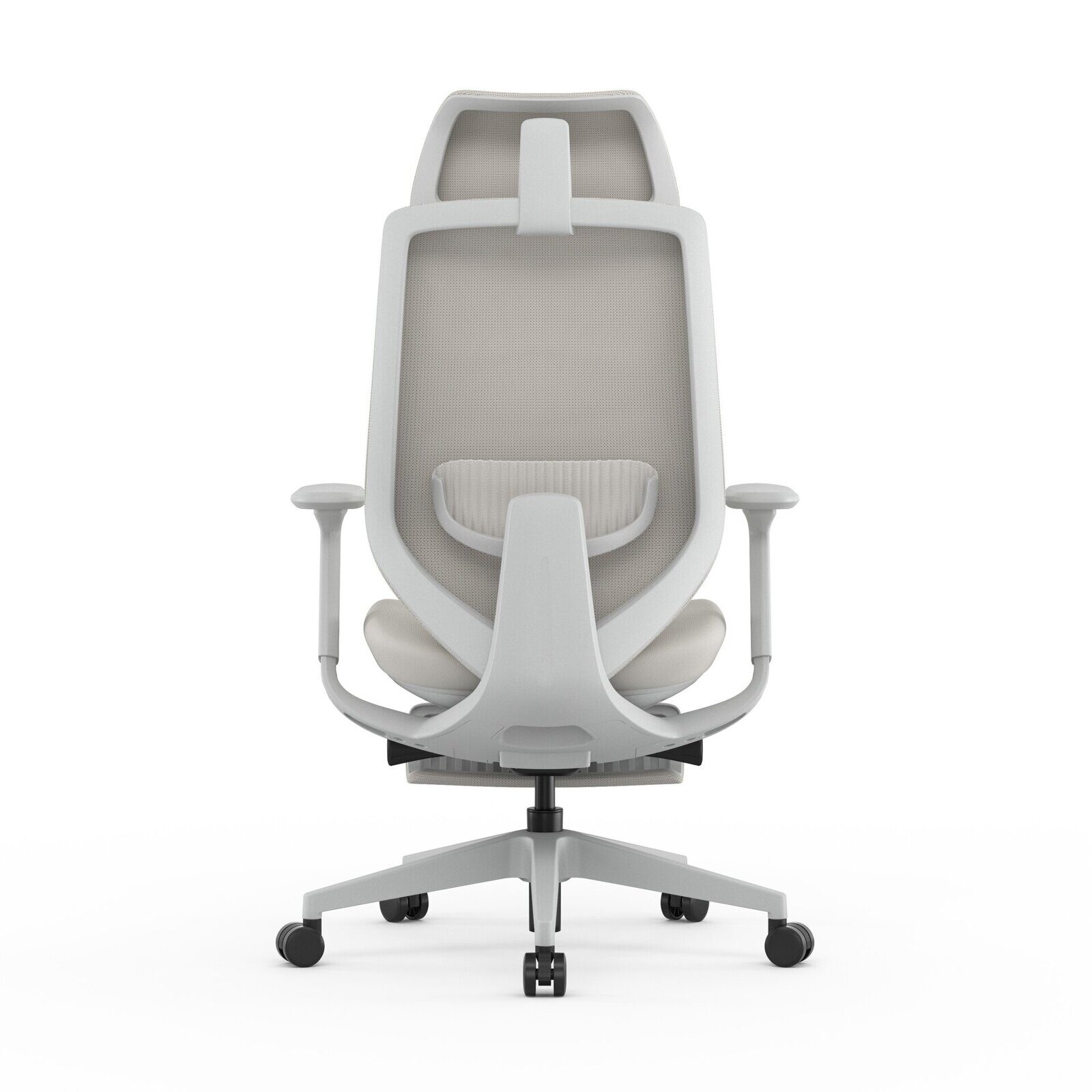 Кресло ESP3-004A-HS Light grey+Footrest