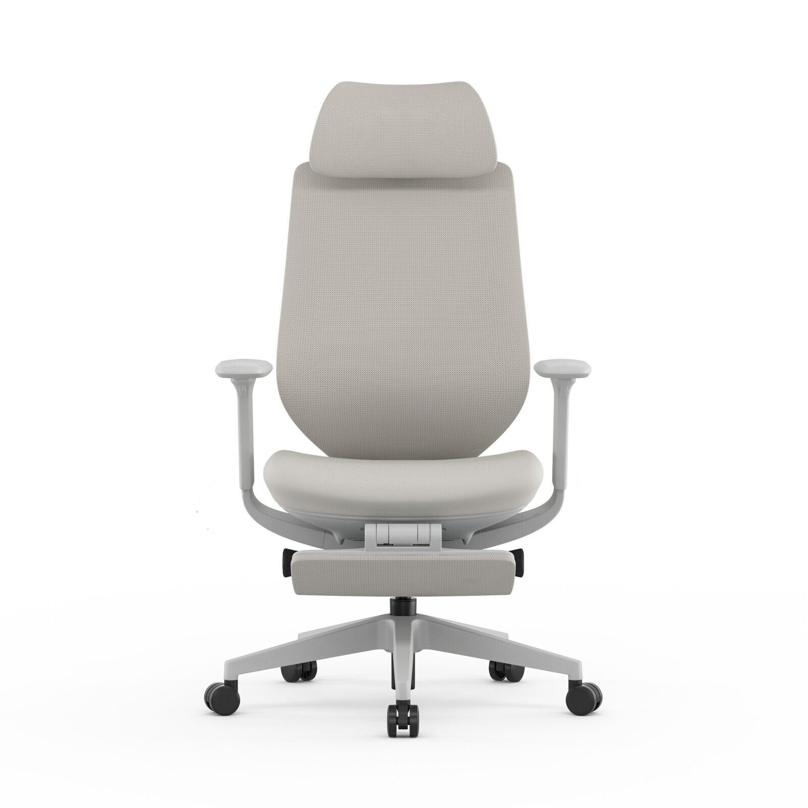 Кресло ESP3-004A-HS Light grey+Footrest