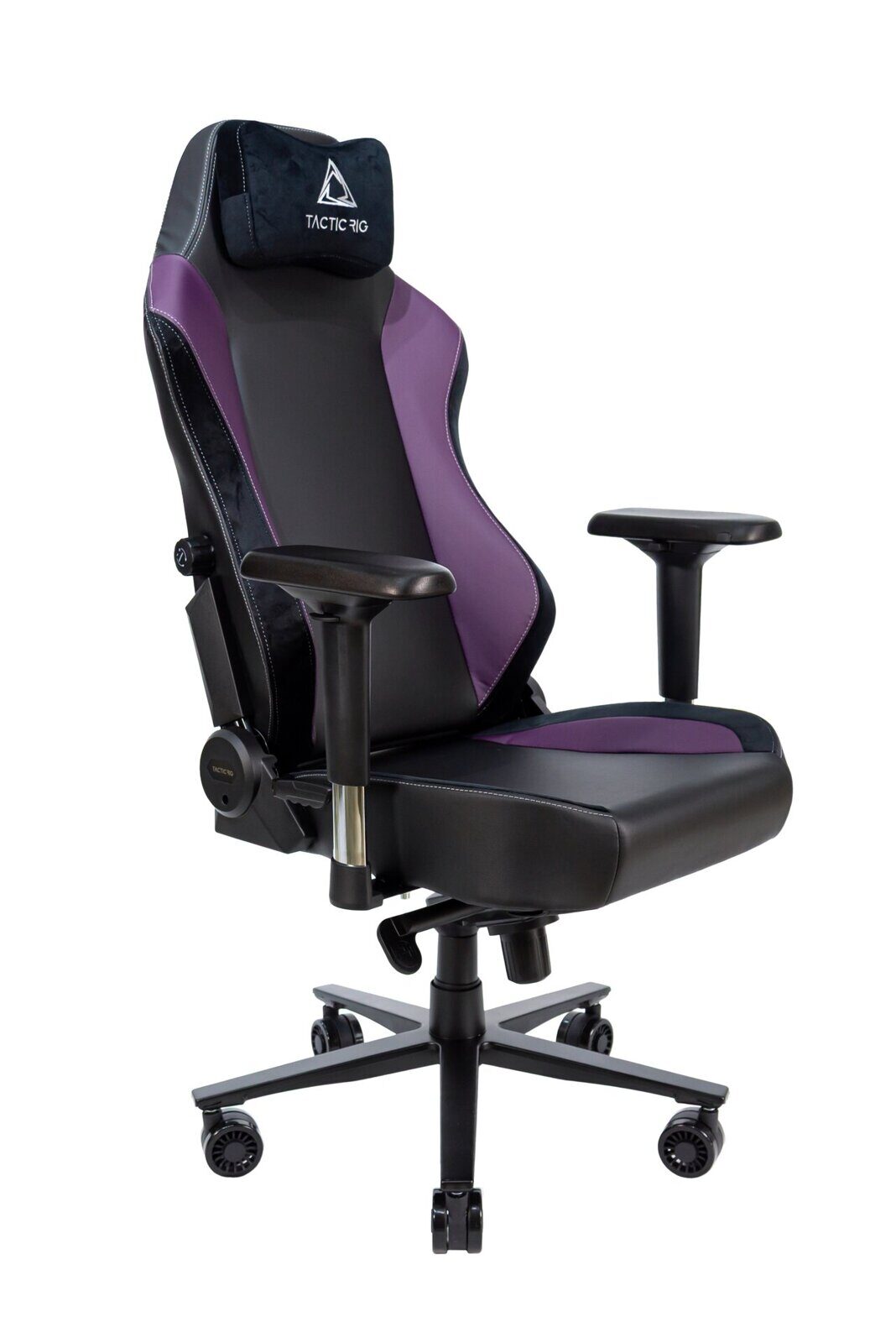 Кресло игровое TACTICRIG PANTHER PRO PLUS PURPLE BLACK PU