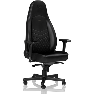 Кресло noblechairs ICON Black Real Leather